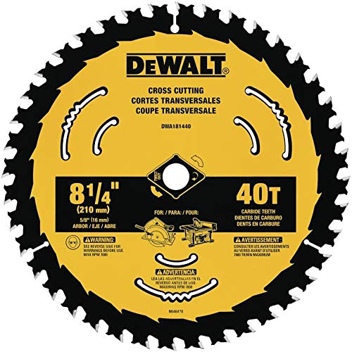 DEWALT DWA181440 - 8-1/4 IN. CIRCULAR SAW BLADES