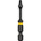 DEWALT DWA2SQ1IRB 2-Inch Square Number-1 Impact Ready FlexTorq Bits