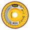 DEWALT DWA8284CTR - 60 Grit, 5" Disc Diam, Type 27 Ceramic Flap Disc