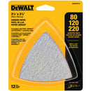 DEWALT DWASPTRI3 - SANDPAPER AND SANDING PADS