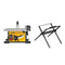 DeWalt DWE7485WS - 8-1/4" JOB SITE TABLE SAW W/ STAND (24-1/2" RIP CAPACITY)