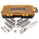 Dewalt DWMT73804 - TOUGH BOX 1/4" & 3/8" DRIVE SOCKET SET