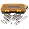 Dewalt DWMT73804 - TOUGH BOX 1/4" & 3/8" DRIVE SOCKET SET