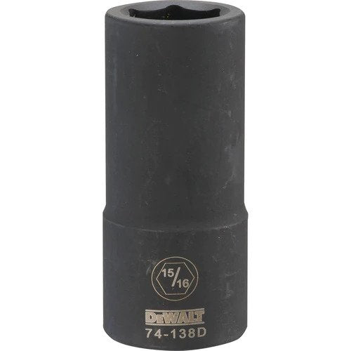 Dewalt DWMT74138OSP - 3/4 DRIVE DEEP IMPACT SOCKET - 6 POINT-15/16"