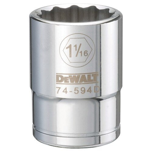 Dewalt DWMT74594OSP - 3/4 DRIVE SOCKET -12 POINT-1-1/16"