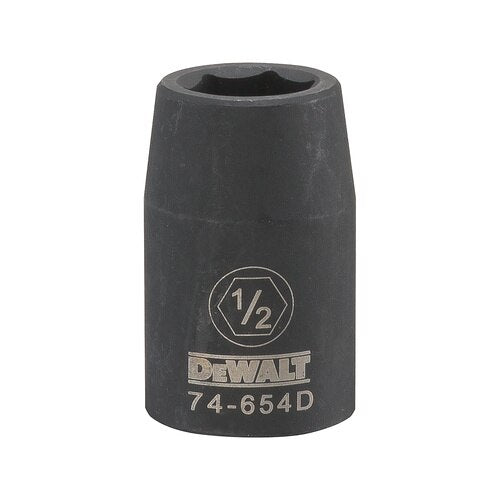 Dewalt DWMT74654OSP - 1/2 DRIVE IMPACT SOCKET - 6 POINT-1/2"