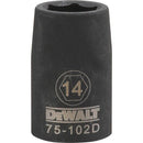 DeWalt Mechanics DWMT75102OSP - 1/2 DRIVE IMPACT SOCKET - 6 POINT-14MM