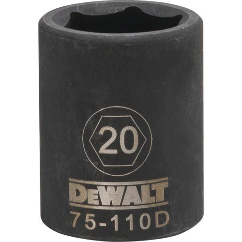 Dewalt DWMT75110OSP - 1/2 DRIVE IMPACT SOCKET - 6 POINT-20MM