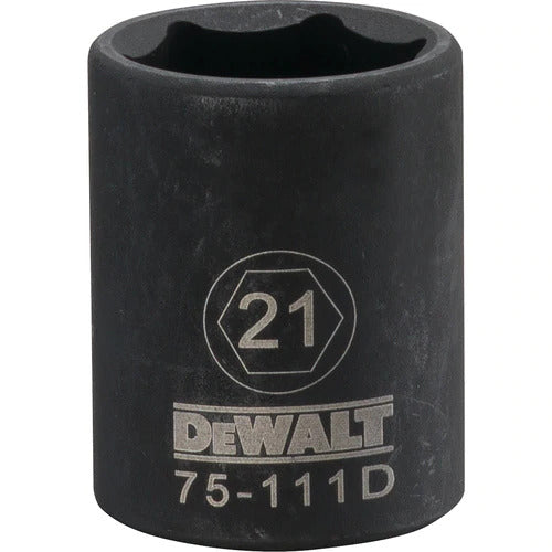 Dewalt DWMT75111OSP - 1/2 DRIVE IMPACT SOCKET - 6 POINT-21MM