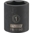 Dewalt DWMT75119OSP - 1/2 DRIVE IMPACT SOCKET - 6 POINT-1"