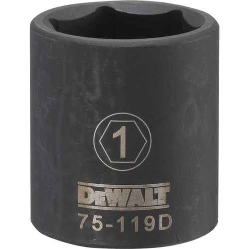 Dewalt DWMT75119OSP - 1/2 DRIVE IMPACT SOCKET - 6 POINT-1"