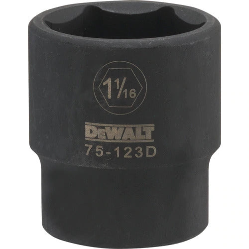 Dewalt DWMT75123OSP - 1/2 DRIVE IMPACT SOCKET - 6 POINT-1-1/16"