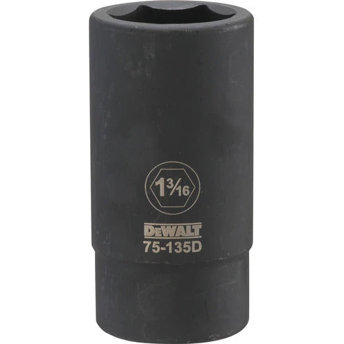 Dewalt DWMT75135OSP - 3/4 DRIVE DEEP IMPACT SOCKET - 6 POINT-1-3/16"