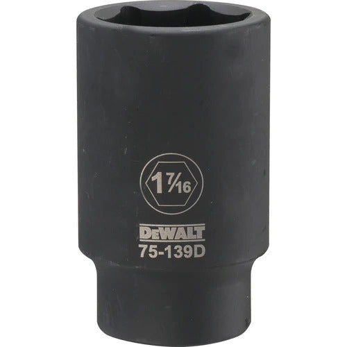 Dewalt DWMT75139OSP - 3/4 DRIVE DEEP IMPACT SOCKET - 6 POINT-1-7/16"