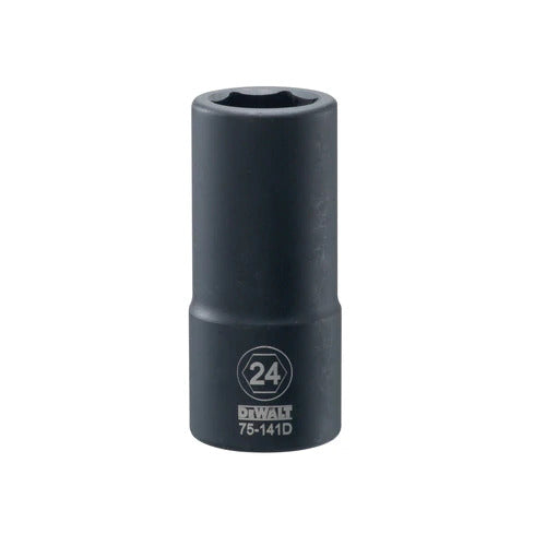 Dewalt DWMT75141OSP - 3/4 DRIVE DEEP IMPACT SOCKET - 6 POINT 24MM