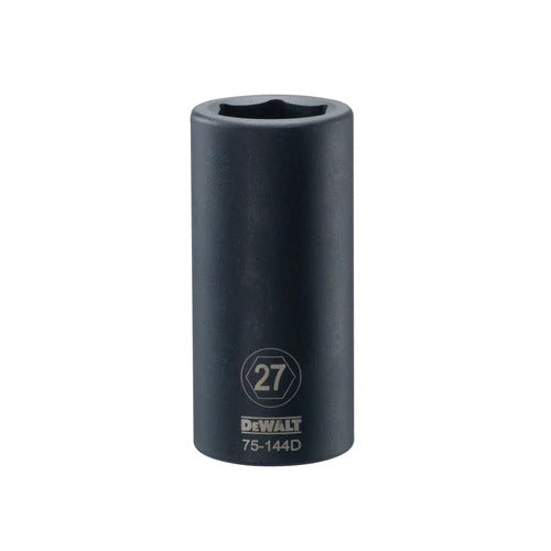 Dewalt DWMT75144OSP - 3/4 DRIVE DEEP IMPACT SOCKET - 6 POINT 27MM