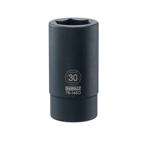 Dewalt DWMT75146OSP - 3/4 DRIVE DEEP IMPACT SOCKET - 6 POINT 30MM