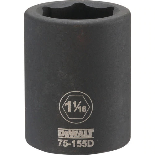 Dewalt DWMT75155OSP - 3/4 DRIVE IMPACT SOCKET - 6 POINT 1-1/6''