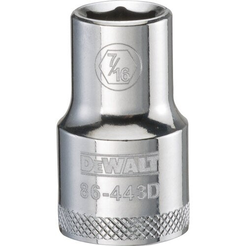 Dewalt DWMT86443OSP - 1/2 DRIVE SOCKET -6 POINT-7/16''