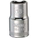 Dewalt DWMT86513OSP - 1/2 DRIVE SOCKET-6 POINT-13MM