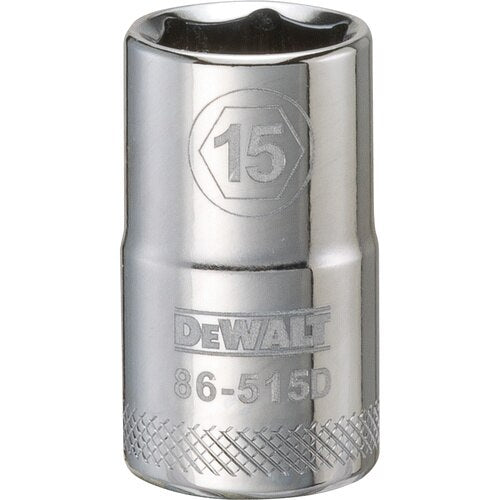 Dewalt DWMT86515OSP - 1/2 DRIVE SOCKET-6 POINT-15MM