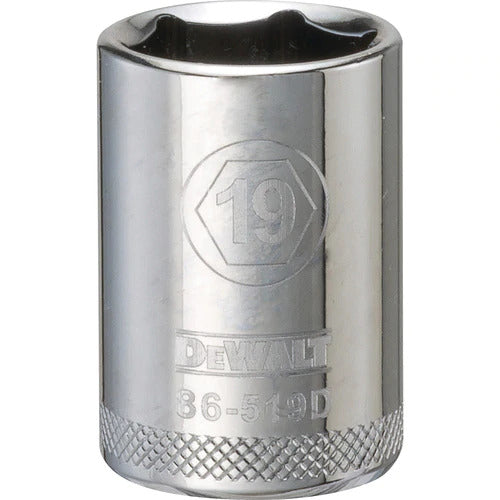 Dewalt DWMT86519OSP - 1/2 DRIVE SOCKET-6 POINT-19MM