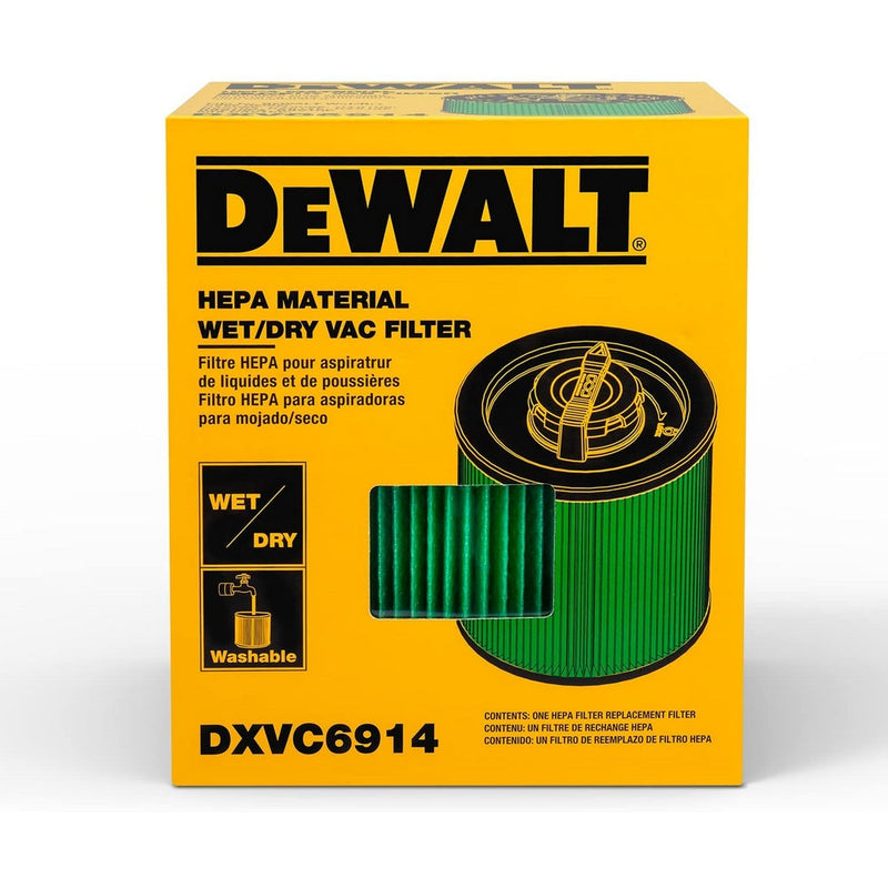 DEWALT DXVC6914 - HEPA CARTRIDGE FILTER - 6-16 GALLON