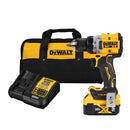 DEWALT DCD800P1 20V MAX* XR® Brushless Cordless 1/2 in. Drill/Driver Kit