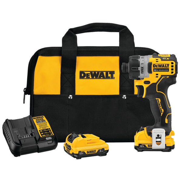 Dewalt DCF601F2 - XTREME 12V MAX* Brushless 1/4" Cordless Screwdriver Kit