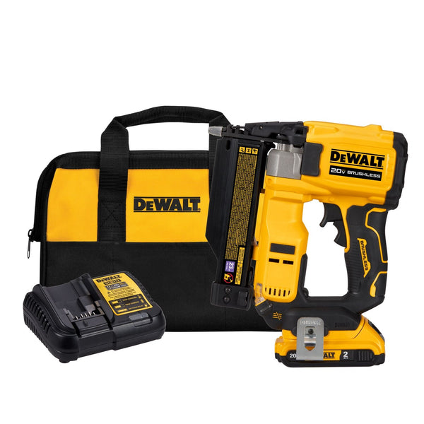 DeWalt DCN623D1 - 20V MAX XR, 23 GAUGE PIN NAILER - (2.0AH) W/ 1 BATTERY AND BAG