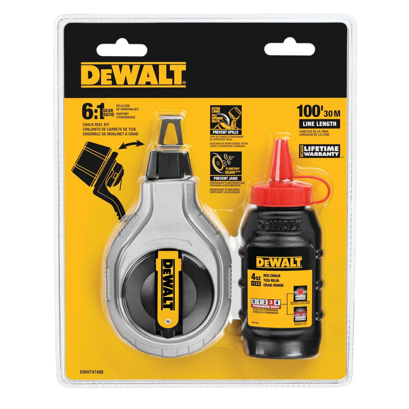 DeWalt DWHT47408 - 6:1 Chalk Reel Kit