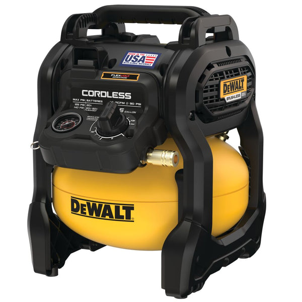 DEWALT DCC2520B 20V 2.5 Gallon Flexvolt Advantage Air Compressor