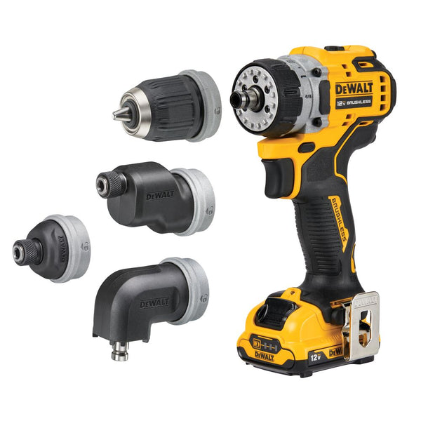 DEWALT DCD703F1 XTREME™ 12V MAX* BRUSHLESS CORDLESS 5-IN-1 DRILL/DRIVER KIT