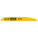 Dewalt DWAR966B25-DEMOLITION BIMETAL RECIPROCATING SAW BLADES Each