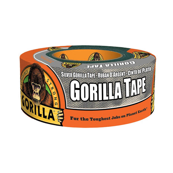 Gorilla Tape - Silver,30 yd Duct Tape Length