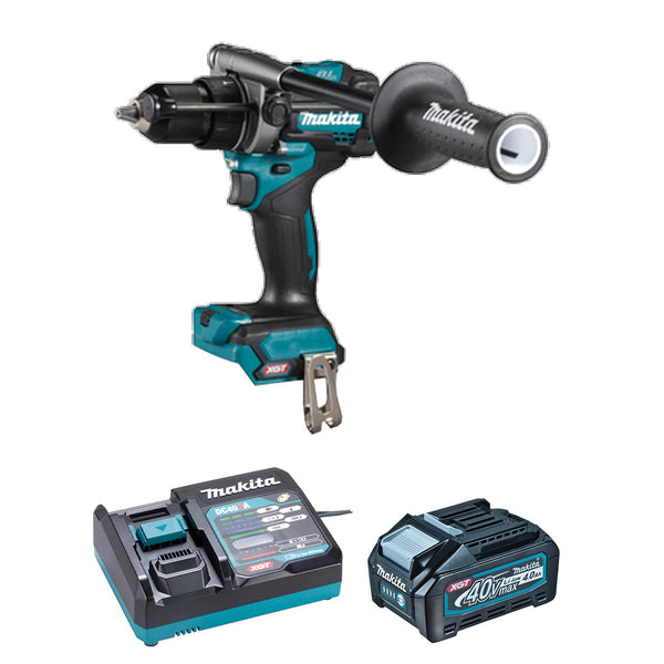 MAKITA HP001GM102 - XGT 40V (4.0 Ah) MAX Li-Ion Brushless 1/2” Hammer Drill / Driver Kit