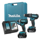 Makita LXT211 18-Volt LXT Lithium-Ion Cordless 2-Piece Combo Kit