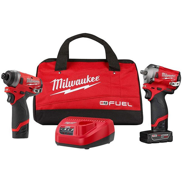 Milwaukee 2599-22 - M12 Fuel Auto Impact Combo Kit