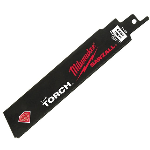 Milwaukee 48-00-1440 - The TORCH™ 6 in. SAWZALL® Diamond Grit Blades