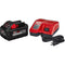 Milwaukee 48-59-1880 -M18™ REDLITHIUM HIGH OUTPUT™ XC8.0 Starter Kit