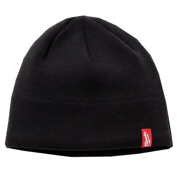 Milwaukee 502B - FLEECE LINED KNIT HAT - BLACK