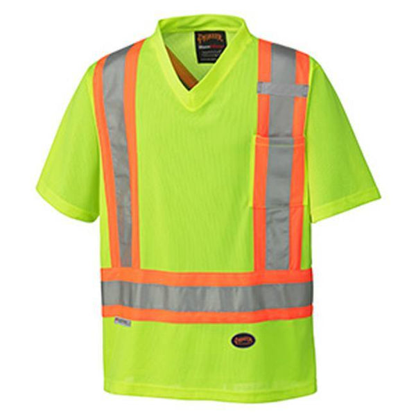 Pioneer Mesh Saftey Vests Hi-Viz (t-shirts)