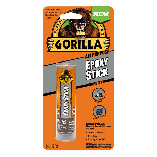 Gorilla 4261702 - 57g All Purpose Epoxy Stick