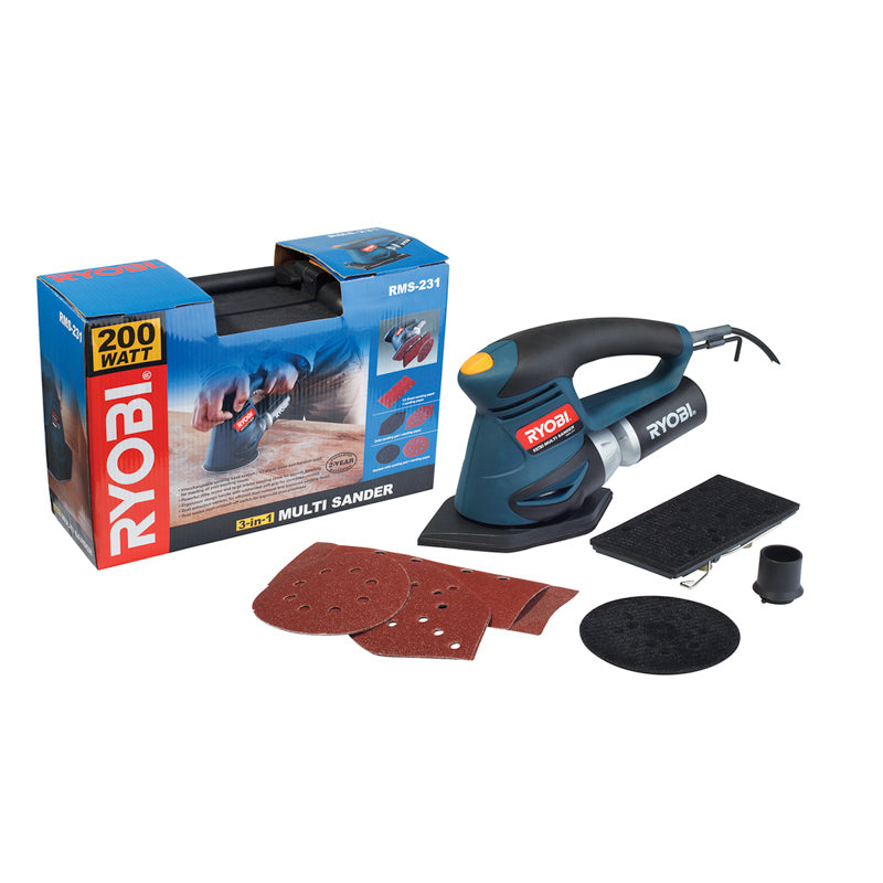 RYOBI RMS-231 Random Multiple function Sander