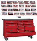 Teng Tools 665 Piece 67 Inch Wide Juggernaut SAE Tool Kit - TCW813UNBK-SAE