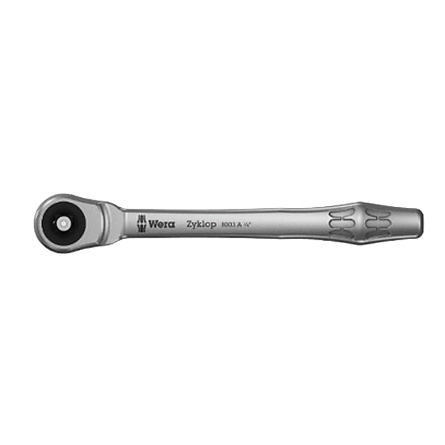 Wera 004003 - 8003 B Zyklop 1/4" Push-Through Ratchet