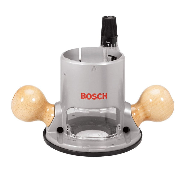 Bosch RA1161 3-3/4-Inch Hardwood Handle Microfine Adjusting Router Fixed Base