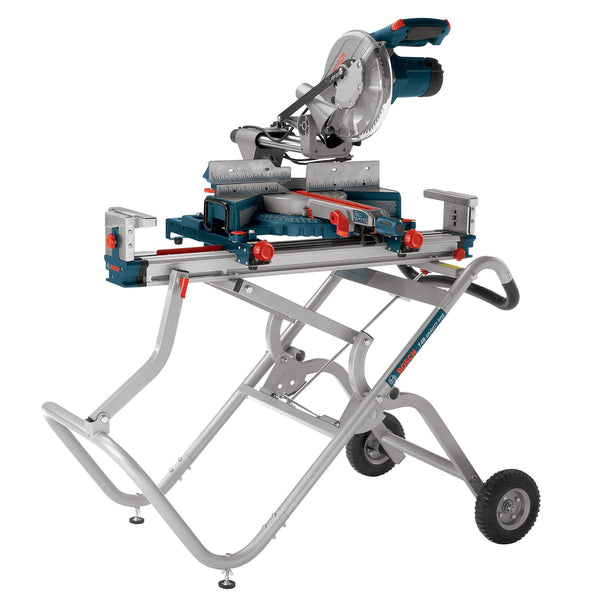 Bosch T4B 16-Foot Rapid Release Tool Mount Miter Saw Gravity-Rise Stand