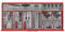 Teng Tools 622 Piece 37 Inch Wide Tool Kit - TCMM622