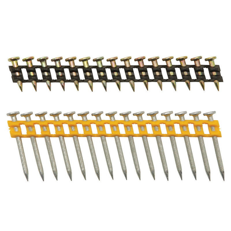 Dewalt CCN SPECIALTY FASTENERS - Concrete Nails, 47/64" Steel Zinc Plated, Strip, 1000pcs